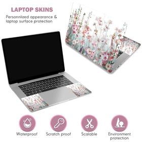 DINKY laptop skin touchpad right protects surface and preserves tactile feel
