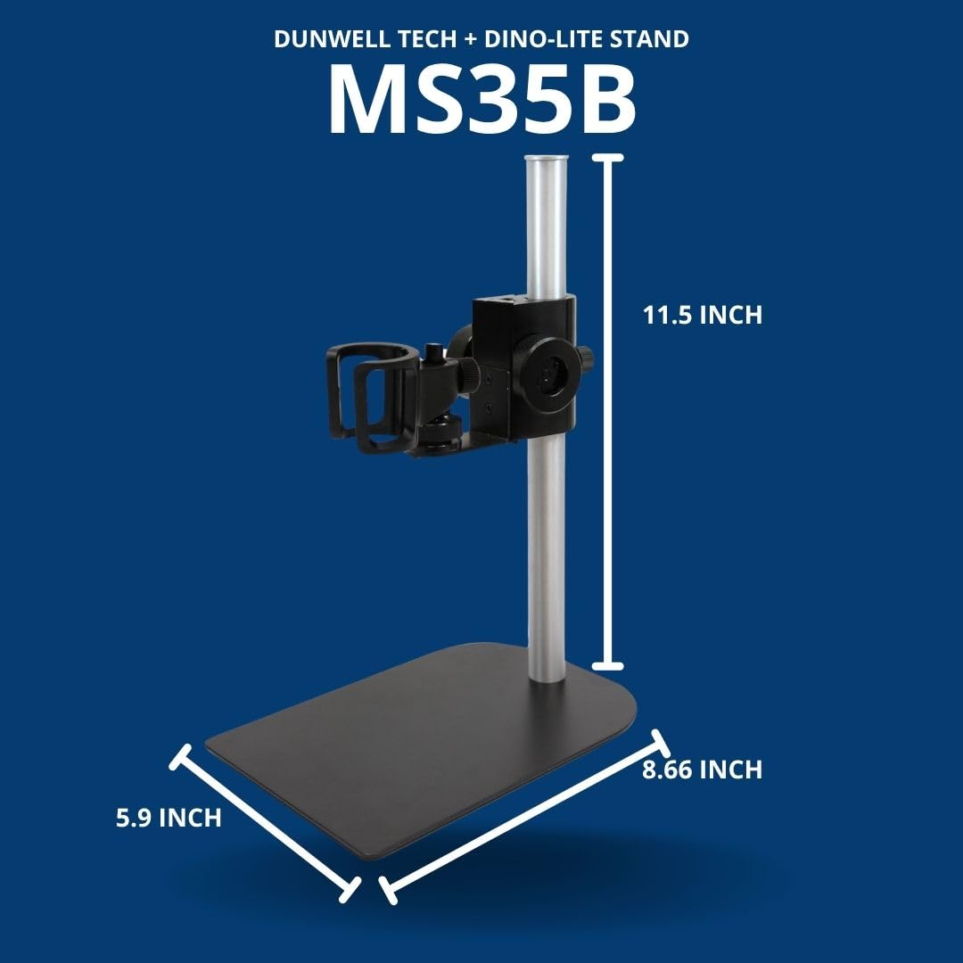 Dino-Lite MS35B focus-adjustment feature enables smooth precise focusing during inspection.