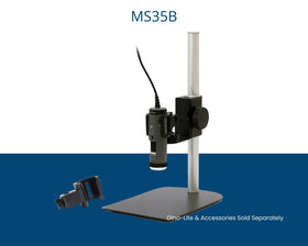 Dino-Lite MS35B secure holster fit with set screw for stable microscope mounting.