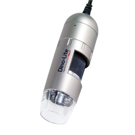 Dino-Lite AM3111 USB microscope enables quick setup via USB connection.