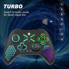 Dinosoo trigger detail showing vibration mechanism for tactile in-game feedback