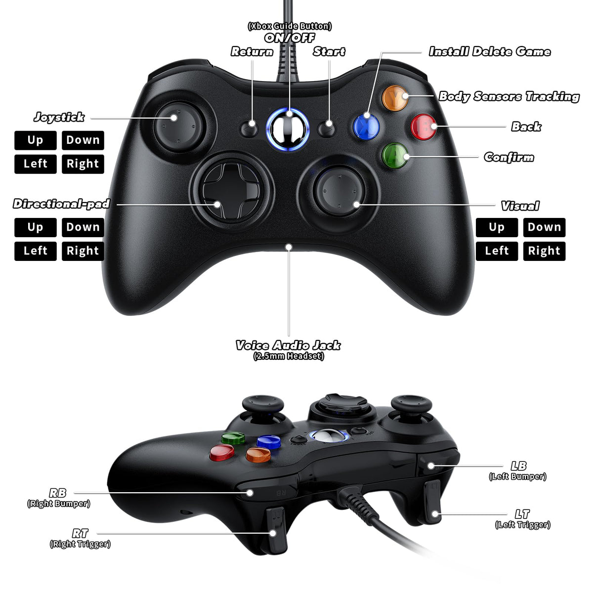 Dinosoo upgraded joystick offers precise control and smooth input