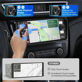 dinrgo rearview backup camera showing parking assist benefit