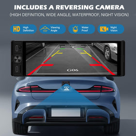 dinrgo touchscreen home screen with icons - instant phone access