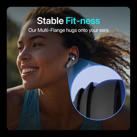 Diofit flange grip eartips for a stable ear hold