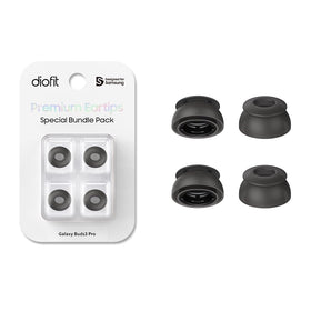 Diofit Galaxy Buds3 Pro eartips precision-engineered matches Galaxy Buds3 Pro specs for a snug seal.