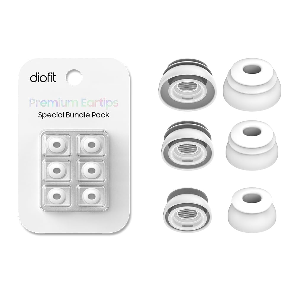 diofit in-ear lifestyle runner showing stable fit during exercise