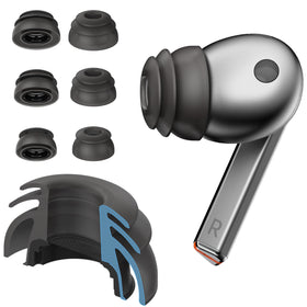Diofit multi-flange eartips for Galaxy Buds3 Pro with secure fit during workouts