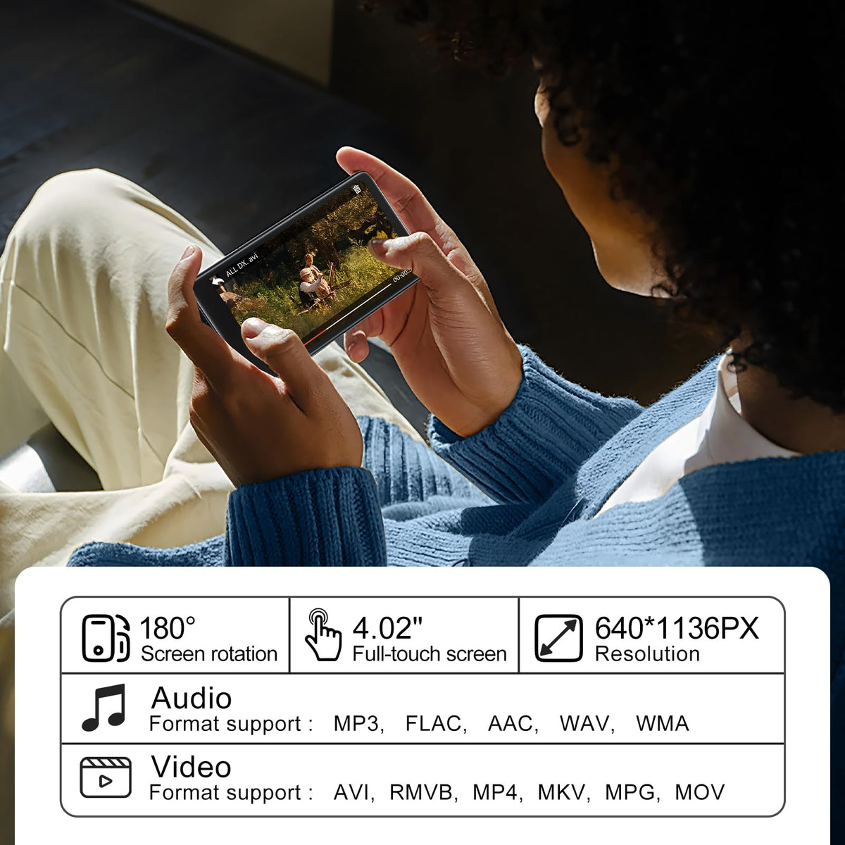 Diofox 2GB RAM and 32GB ROM enable smooth app performance.