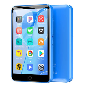 Diofox 80GB MP3 Player front view with ample offline music storage.