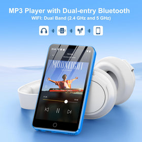 Diofox MP3 Player with Bluetooth and WiFi for wireless listening.