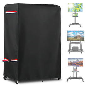 Dipurman front view of cover on stand showing full protection and weather resistance