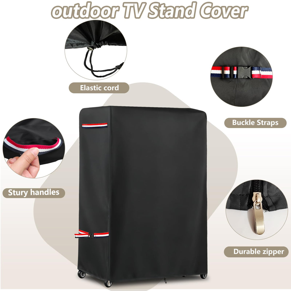 Dipurman side zipper and handle detail for quick access and easy installation benefit