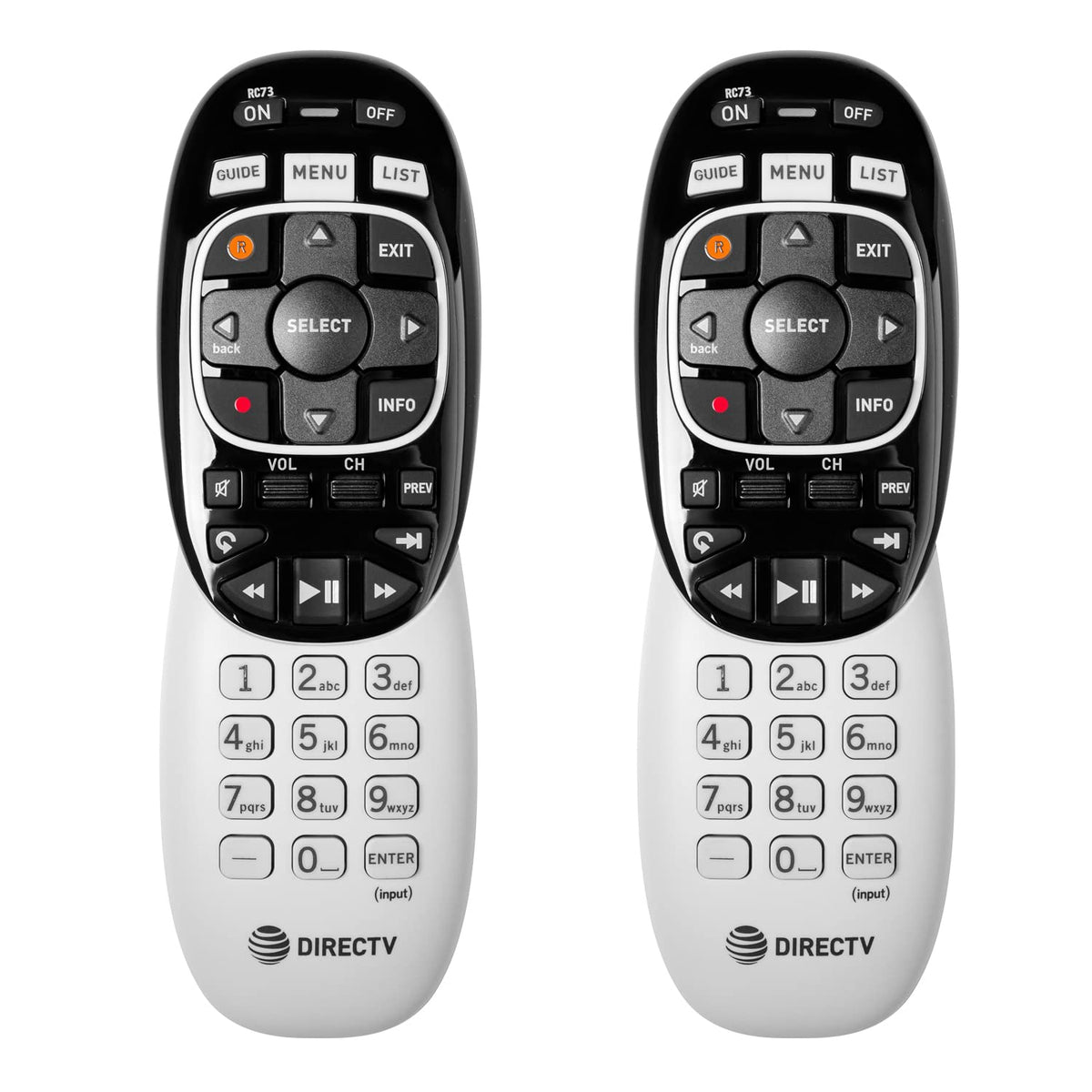 DIRECTV Genie remote ergonomic design for comfortable control