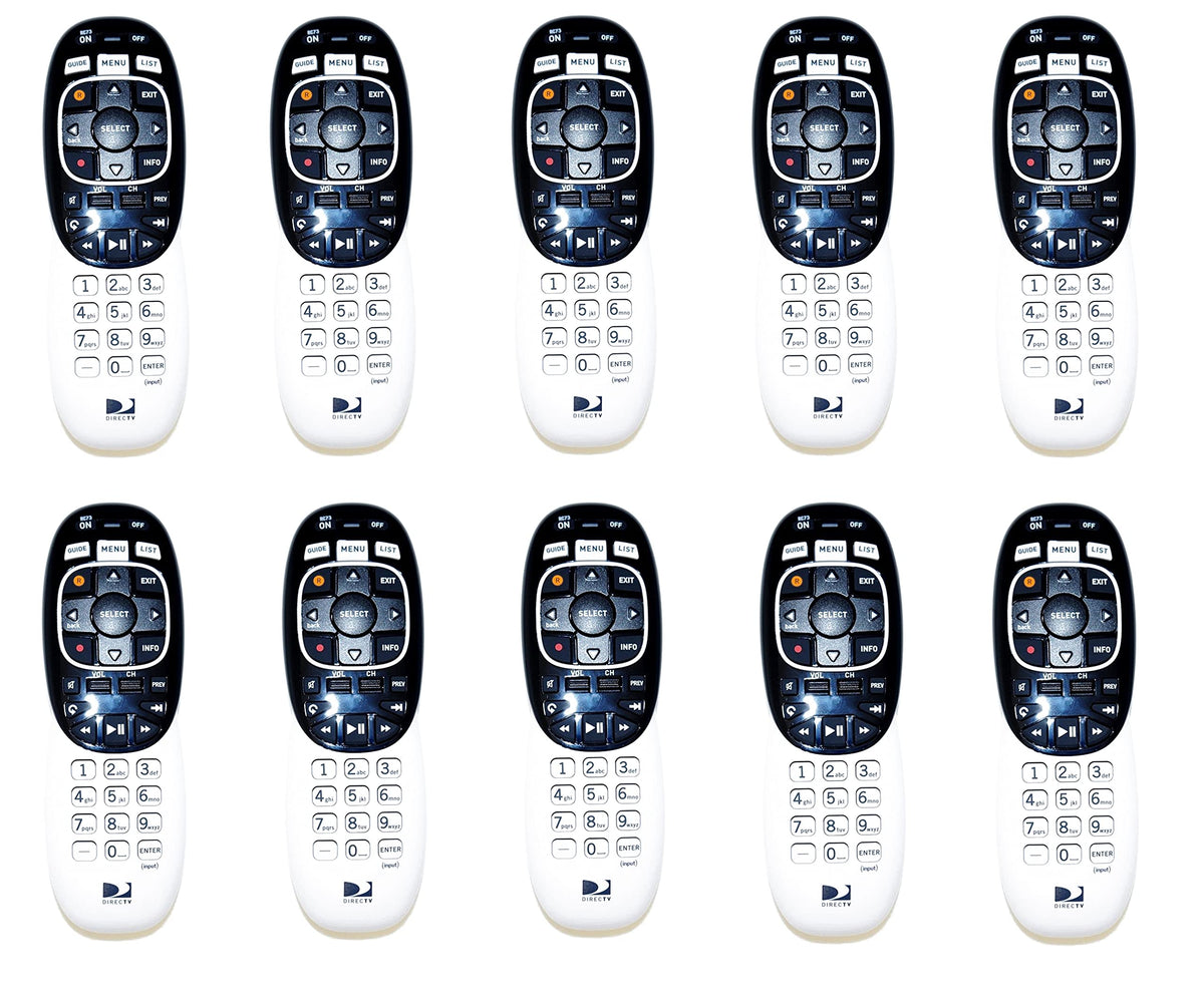 DIRECTV RC73 front view showing buttons and compact design for easier control