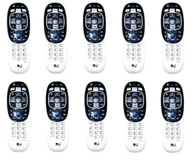 DIRECTV RC73 front view showing buttons and compact design for easier control