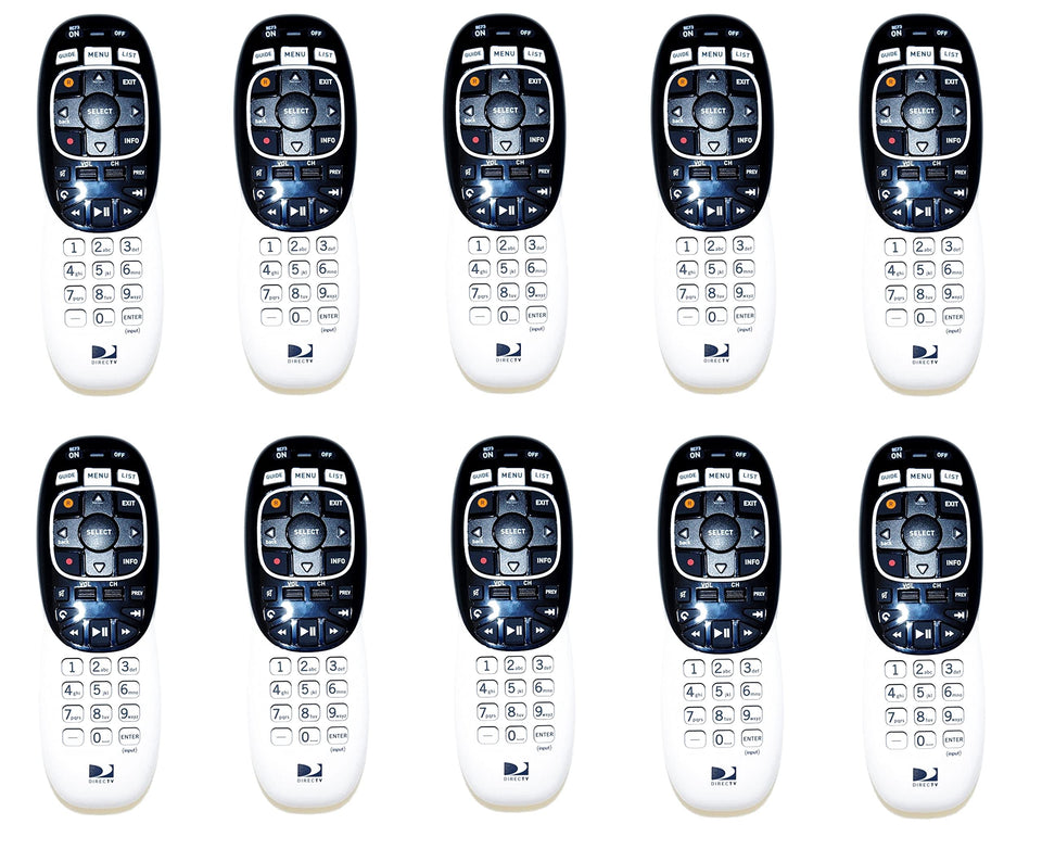 DIRECTV RC73 front view showing buttons and compact design for easier control