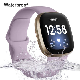 Dirrelo Versa 3/ Sense strap in lavender for stylish, durable wear.