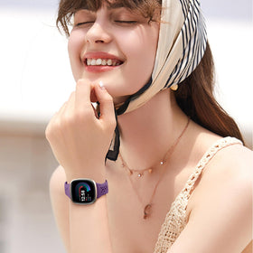 Easy to clean silicone strap ensures quick maintenance after workouts.