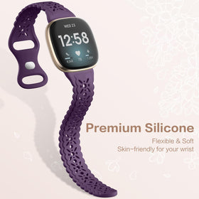 Dirrelo floral lace band on Sense presents a lightweight, fashionable look.