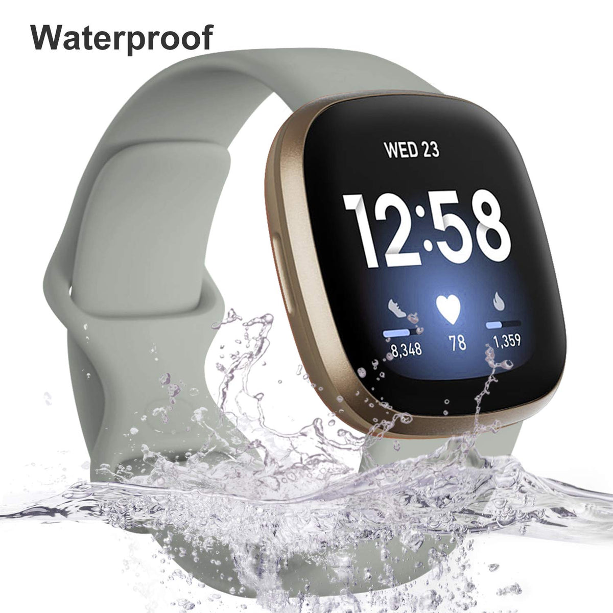 Dirrelo Versa 3 band in indigo—stylish daily accessory.
