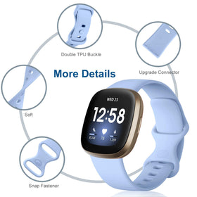 Dirrelo Versa 3 soft strap provides lightweight comfort for all-day wear.