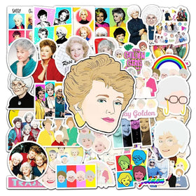 Dirtybinge Dorothy sticker for laptop, water bottle, or phone case.