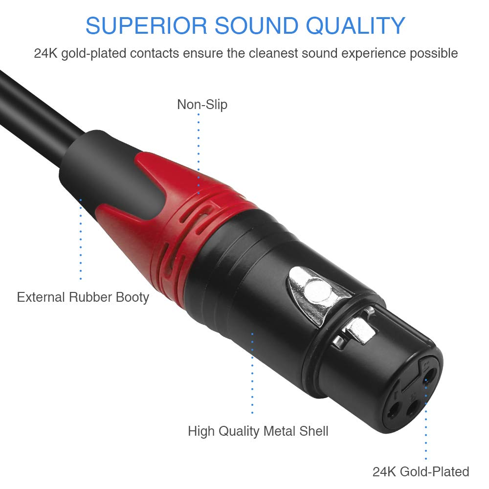 Disino RCA gold-plated ends visible for clear signal transfer and corrosion resistance.