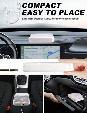 Dislind external CD in-car use with simple plug-and-play setup