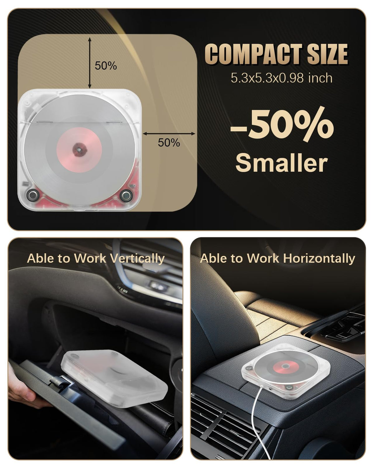 Dislind fully transparent design blending tech and style in the car
