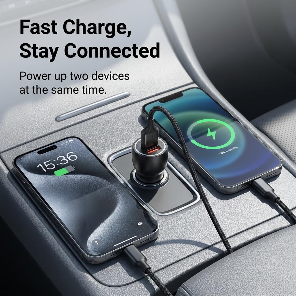Dissyou dual-port charging usage with two devices charging fast simultaneously