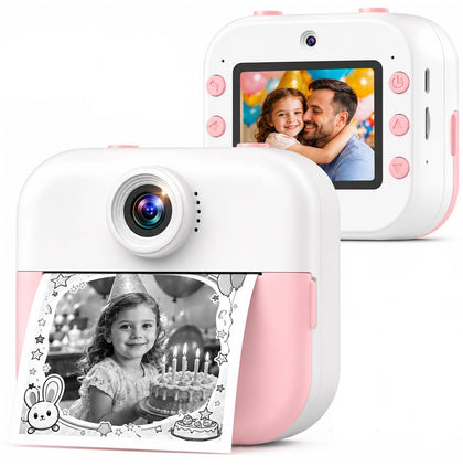 DITUPAN Kids Camera front view, compact for small hands and playful learning.