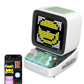 Divoom Ditoo Pro front screen pixel art display for personalized desk visuals
