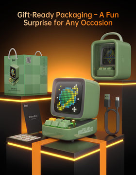 Divoom Ditoo Pro gift-ready packaging ideal for birthdays or holidays