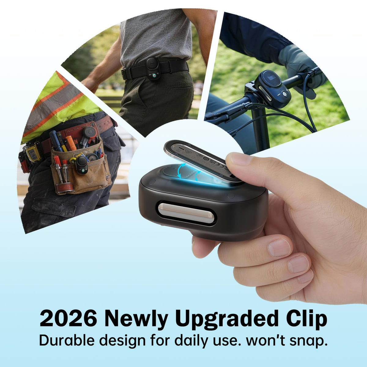 Divoom Itour-S one-touch calling enables clear hands-free conversations.