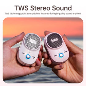 Divoom Itour-S on kitchen counter while cooking, hands-free music and calls