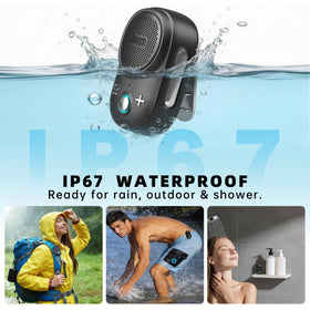 Divoom Itour-S IP67 waterproof build ideal for poolside or rain.
