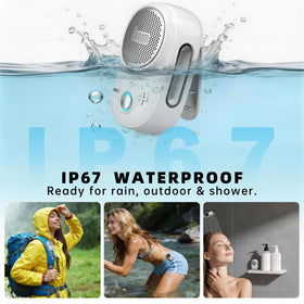 Divoom Itour-S IP67 rugged body for outdoor adventures.