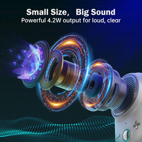Divoom Itour-S secure metal clip for active use.