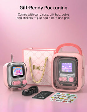 Divoom Tiivoo-2 on bedside table showing ambient alarm and décor benefit