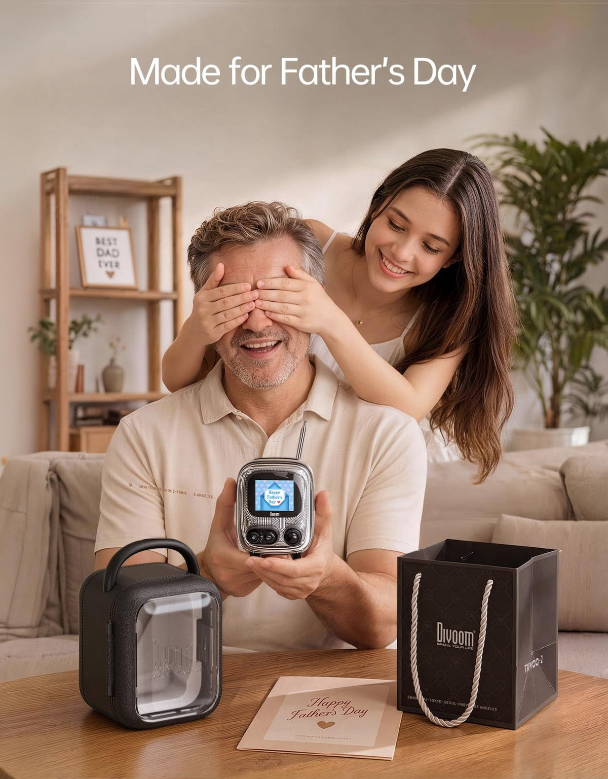Divoom Tiivoo-2 Bluetooth speaker delivers clear sound for bedrooms and desks.