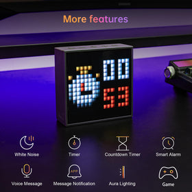 Divoom TimeBox Evo app drawing screen displayed, simple creative control