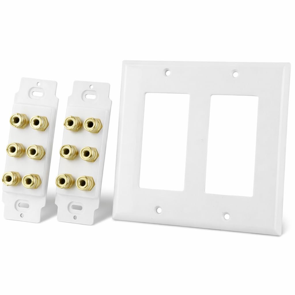 DIYTECH durable wall plate construction built to last in home theaters.
