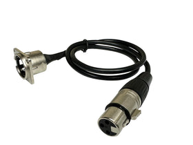 DIYTECH Premium XLR pass-through cable quick-install boosts workflow on stage