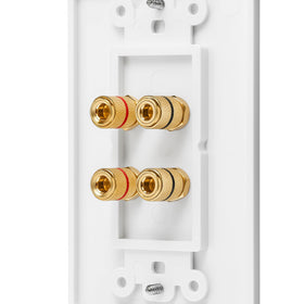DIYTECH subwoofer connections help maintain tight bass without messy cables.