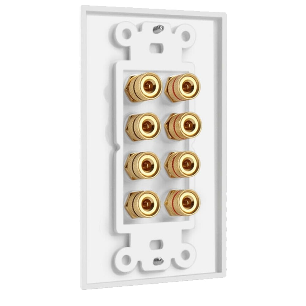 DIYTECH subwoofer wall plate connection enhances bass routing.