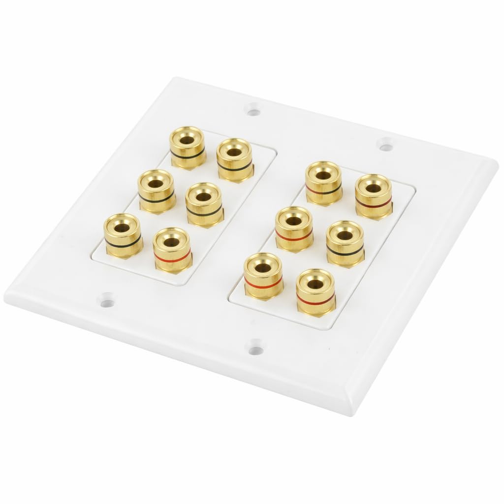 DIYTECH wall mount ethernet jack integrated for seamless home network access.