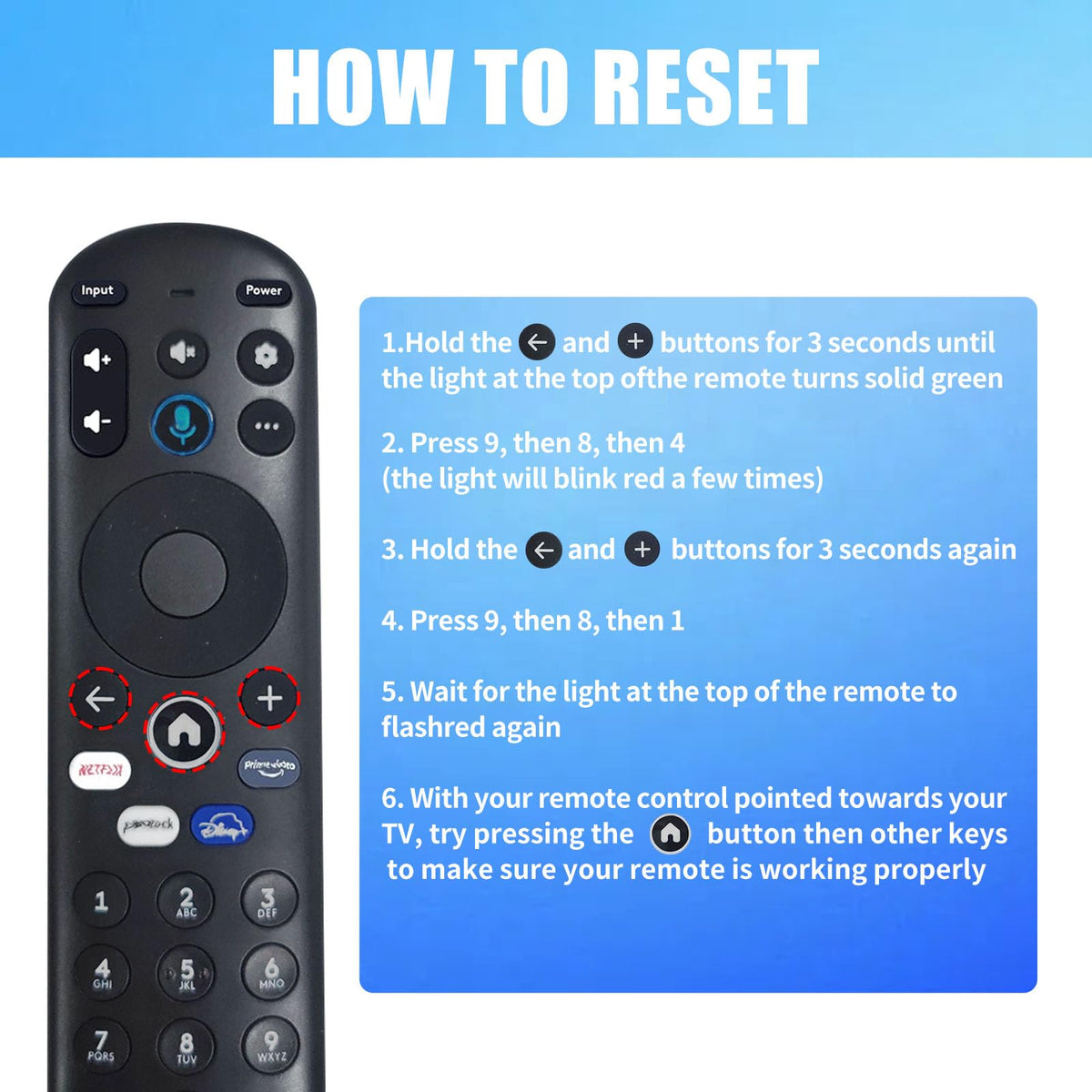 DJBNT remote in use during streaming with quick voice commands