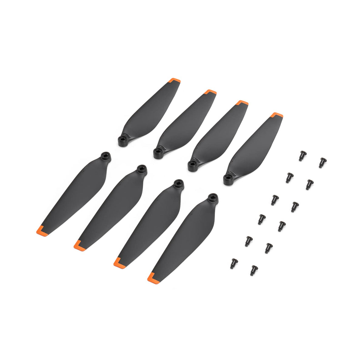 DJI Mini 3 propellers undergoing dynamic balancing for improved aerodynamics.
