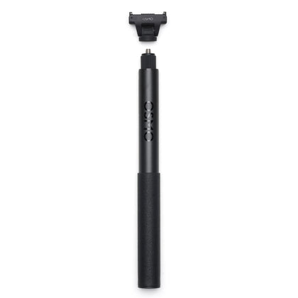 DJI Osmo 1.2m Invisible Selfie Stick vanishes in shots, enabling dramatic third-person perspectives.